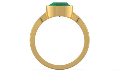 Gold Emerald Ring Limited Quality (R9)