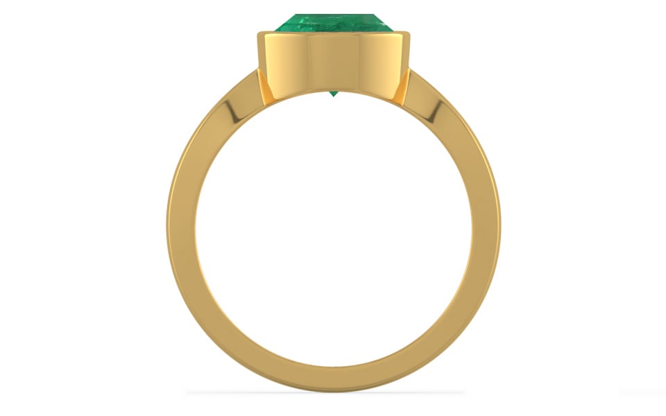 Gold Emerald Ring Limited Quality (R9)