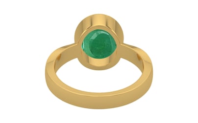 Gold Emerald Ring Limited Quality (R9)
