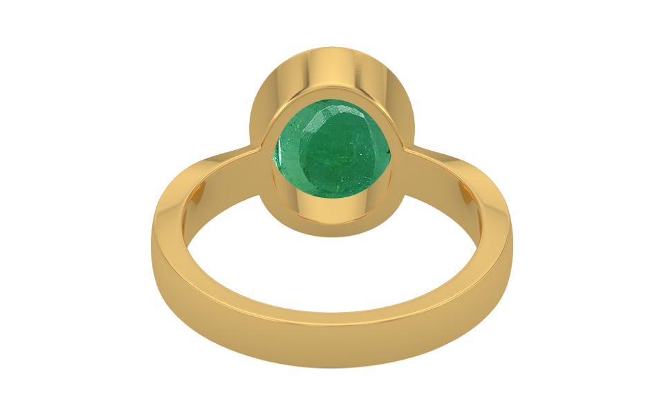 Gold Emerald Ring Limited Quality (R9)