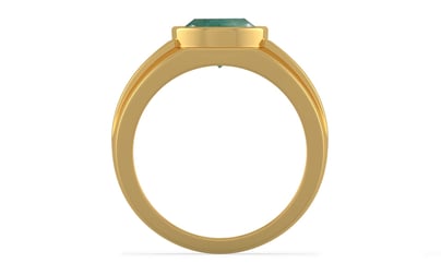 Gold Emerald Ring Prime Quality (R1)