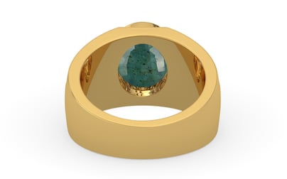 Gold Emerald Ring Prime Quality (R1)