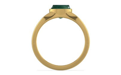 Gold Emerald Ring Prime Quality (R10)