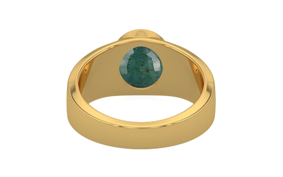 Gold Emerald Ring Prime Quality (R10)