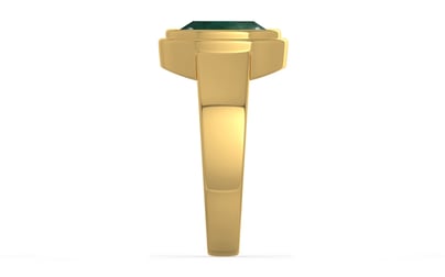 Gold Emerald Ring Prime Quality (R3)