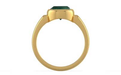 Gold Emerald Ring Prime Quality (R6)