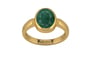 Gold Emerald Ring Prime Quality (R6)