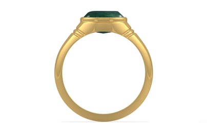 Gold Emerald Ring Prime Quality (R7)