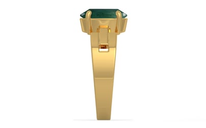 Gold Emerald Ring Prime Quality (R8)