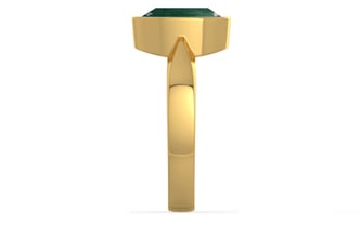 Gold Emerald Ring Prime Quality (R9)