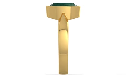 Gold Emerald Ring Prime Quality (R9)