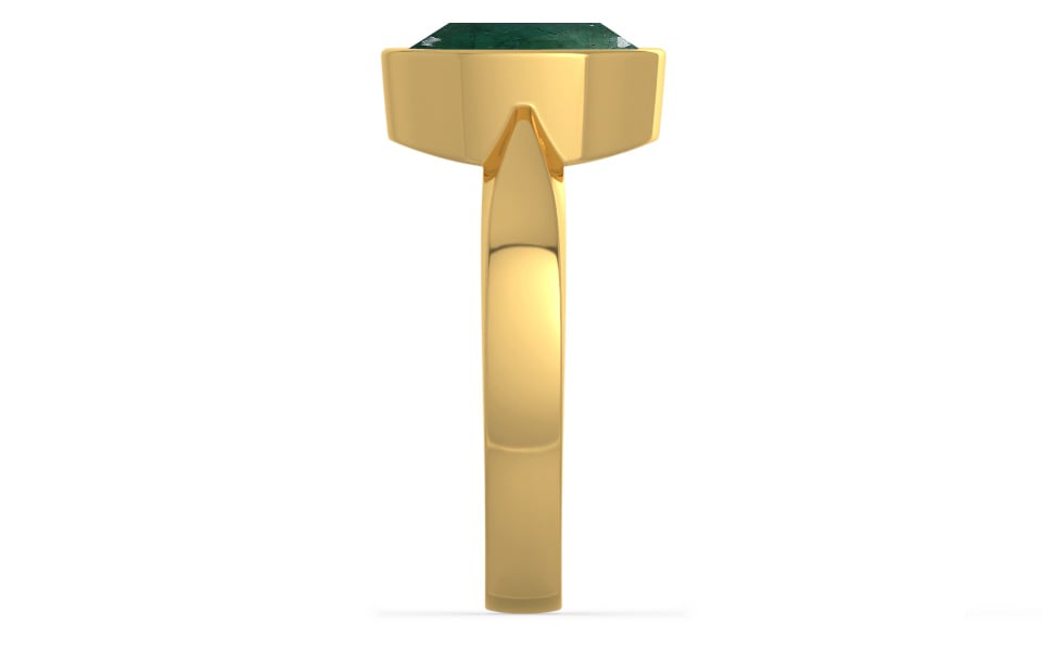 Gold Emerald Ring Prime Quality (R9)