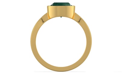 Gold Emerald Ring Prime Quality (R9)
