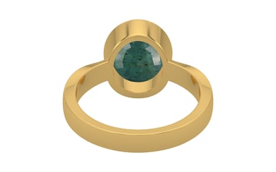 Gold Emerald Ring Prime Quality (R9)