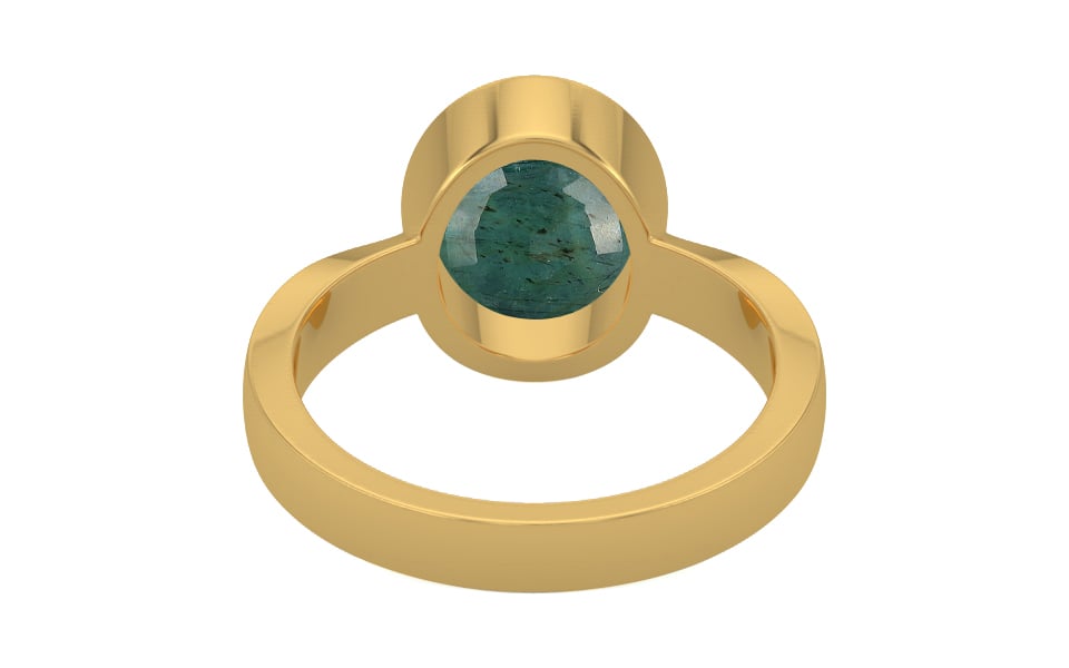 Gold Emerald Ring Prime Quality (R9)