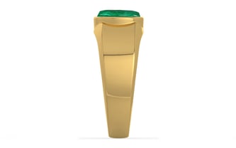 Gold Emerald Ring Rare Quality (R10)