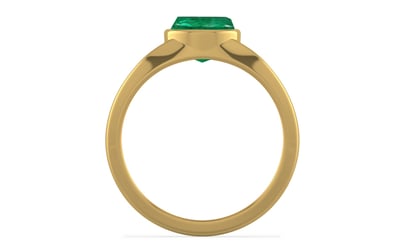 Gold Emerald Ring Rare Quality (R10)