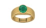 Gold Emerald Ring Rare Quality (R10)