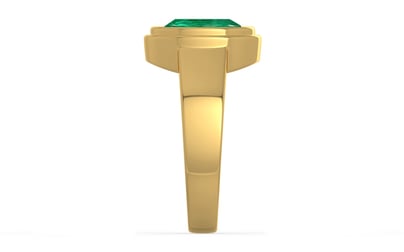Gold Emerald Ring Rare Quality (R3)