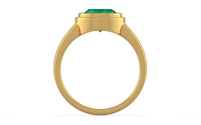 Gold Emerald Ring Rare Quality (R3)