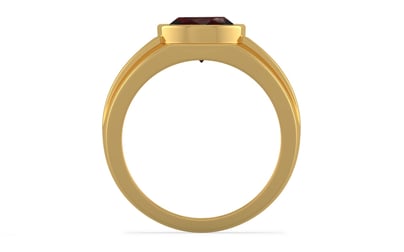 Gold Hessonite Garnet Ring Fine Quality (R1)