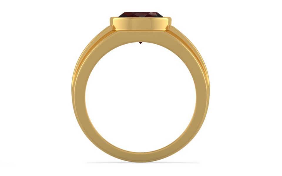 Gold Hessonite Garnet Ring Fine Quality (R1)