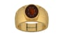 Gold Hessonite Garnet Ring Fine Quality (R1)