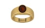 Gold Hessonite Garnet Ring Fine Quality (R10)