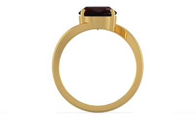 Gold Hessonite Garnet Ring Fine Quality (R2)