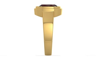 Gold Hessonite Garnet Ring Fine Quality (R3)