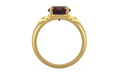 Gold Hessonite Garnet Ring Fine Quality (R4)