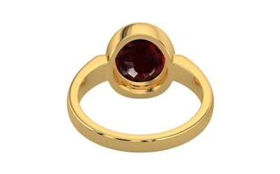 Gold Hessonite Garnet Ring Fine Quality (R6)