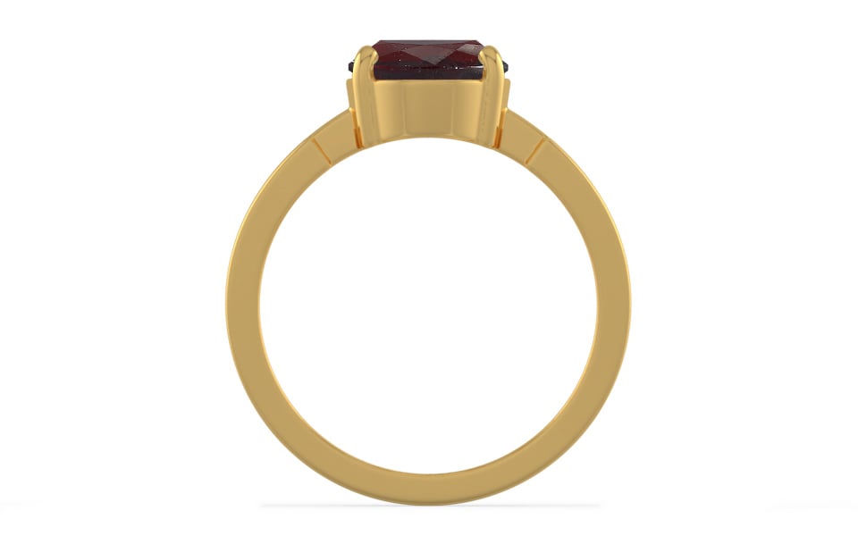 Gold Hessonite Garnet Ring Fine Quality (R8)