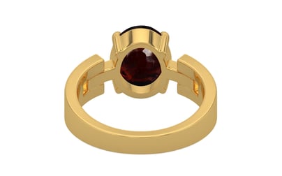 Gold Hessonite Garnet Ring Fine Quality (R8)