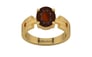 Gold Hessonite Garnet Ring Fine Quality (R8)