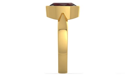 Gold Hessonite Garnet Ring Fine Quality (R9)