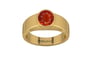 Gold Hessonite Garnet Ring Limited Quality (R10)