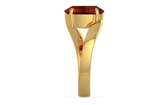 Gold Hessonite Garnet Ring Limited Quality (R2)