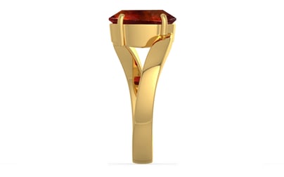 Gold Hessonite Garnet Ring Limited Quality (R2)