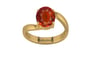 Gold Hessonite Garnet Ring Limited Quality (R2)