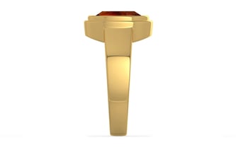 Gold Hessonite Garnet Ring Limited Quality (R3)