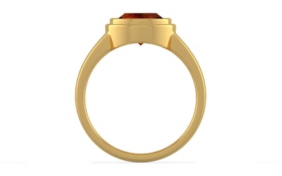 Gold Hessonite Garnet Ring Limited Quality (R3)