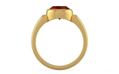 Gold Hessonite Garnet Ring Limited Quality (R6)