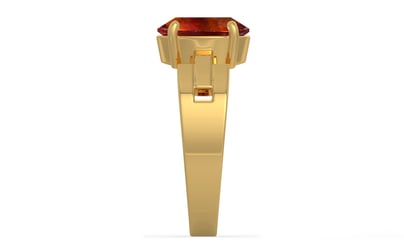 Gold Hessonite Garnet Ring Limited Quality (R8)