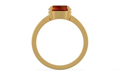 Gold Hessonite Garnet Ring Limited Quality (R8)