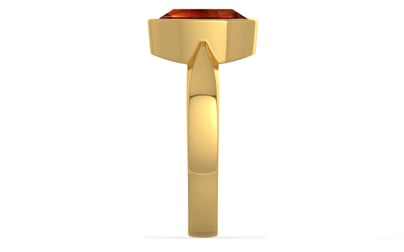 Gold Hessonite Garnet Ring Limited Quality (R9)