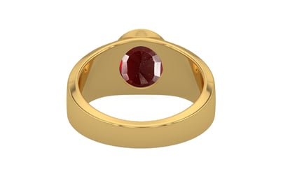 Gold Hessonite Garnet Ring Prime Quality (R10)
