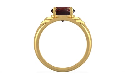 Gold Hessonite Garnet Ring Prime Quality (R4)
