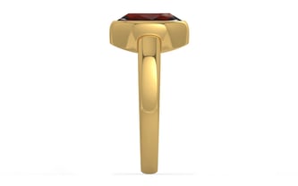 Gold Hessonite Garnet Ring Prime Quality (R6)