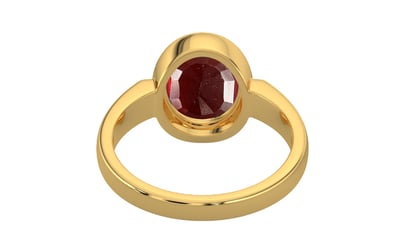 Gold Hessonite Garnet Ring Prime Quality (R6)